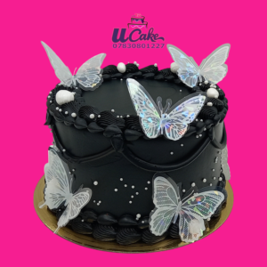 Black Vintage Cake